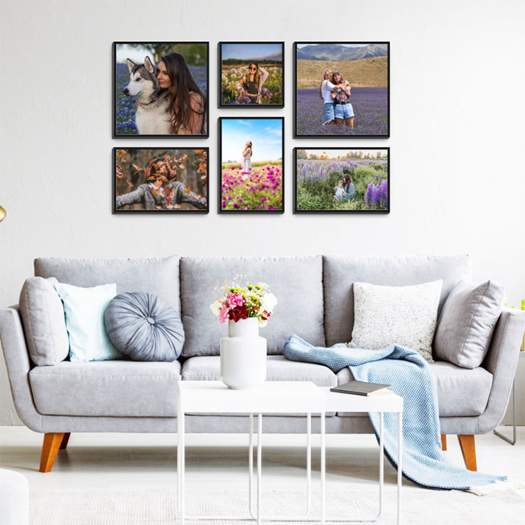 6 סטיקיז בגדלים שונים