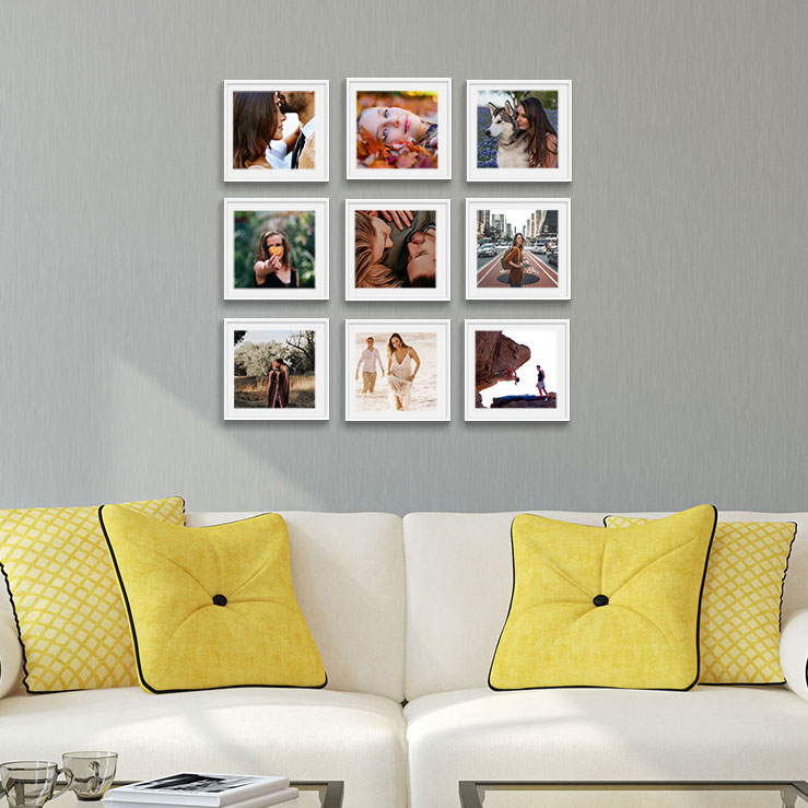 קיר קלאסי 3 על 3